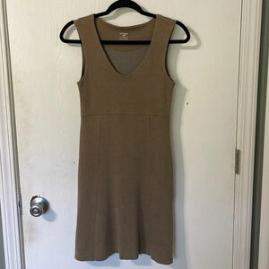 Horny Toad NWOT midi dress tan/light brown size XS